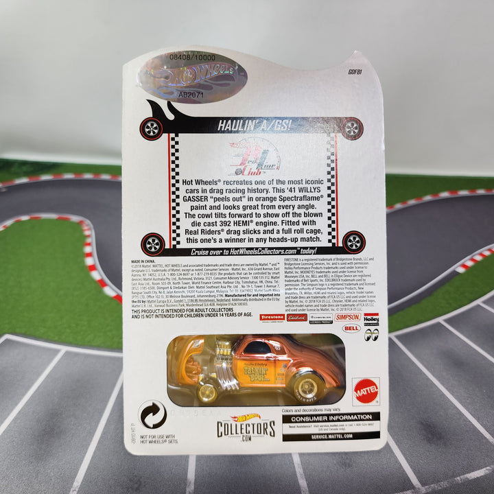 41 Willys Gasser * Hot Wheels RLC Red Line Club – Wheelcollectors LLC
