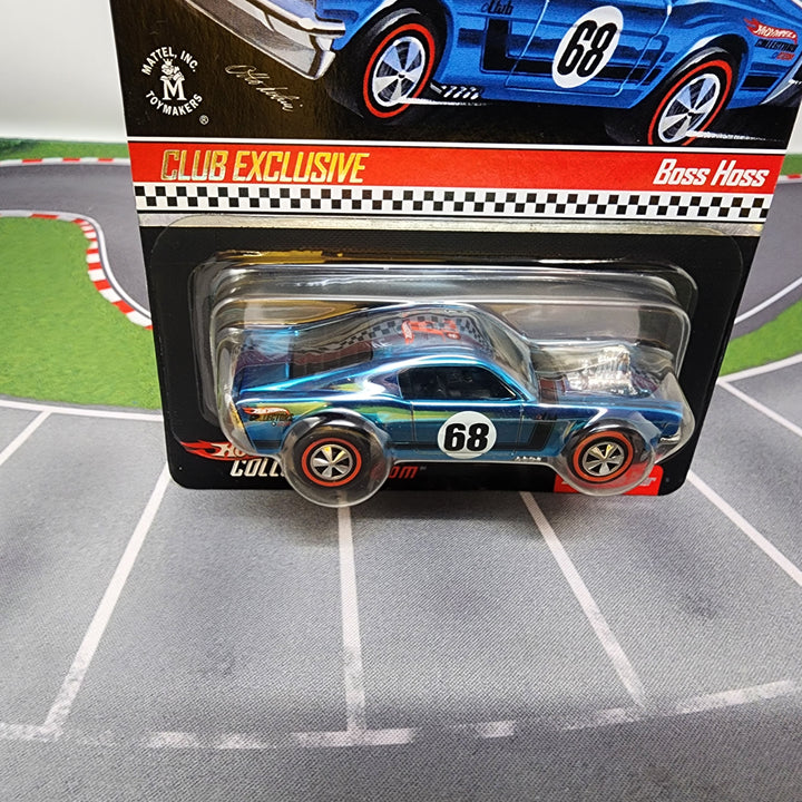 Boss Hoss * BLUE * Hot Wheels RLC Red Line Club – Wheelcollectors LLC