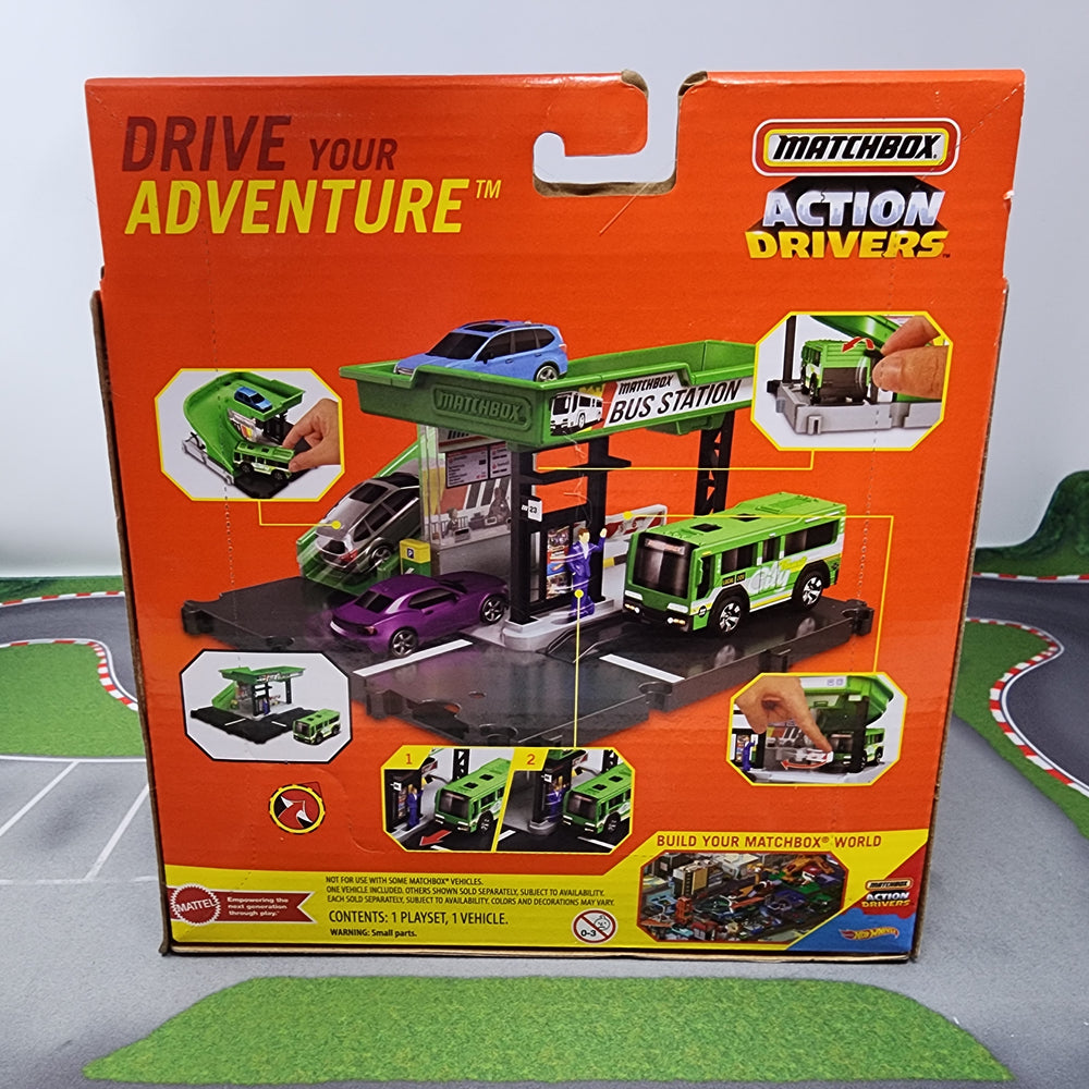 Bus Station * Matchbox Action Drivers Playset – Wheelcollectors LLC