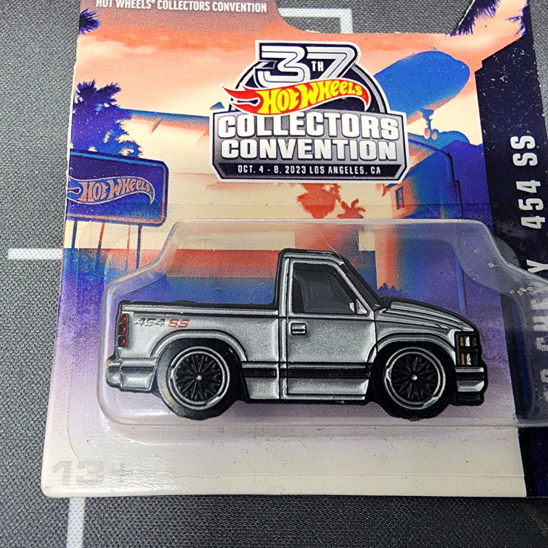 ホットウィール コンベンション限定 1990 CHEVY 454 ss 1990 Chevy 454 SS * Collectors PIN * Hot Wheels 37th Collectors