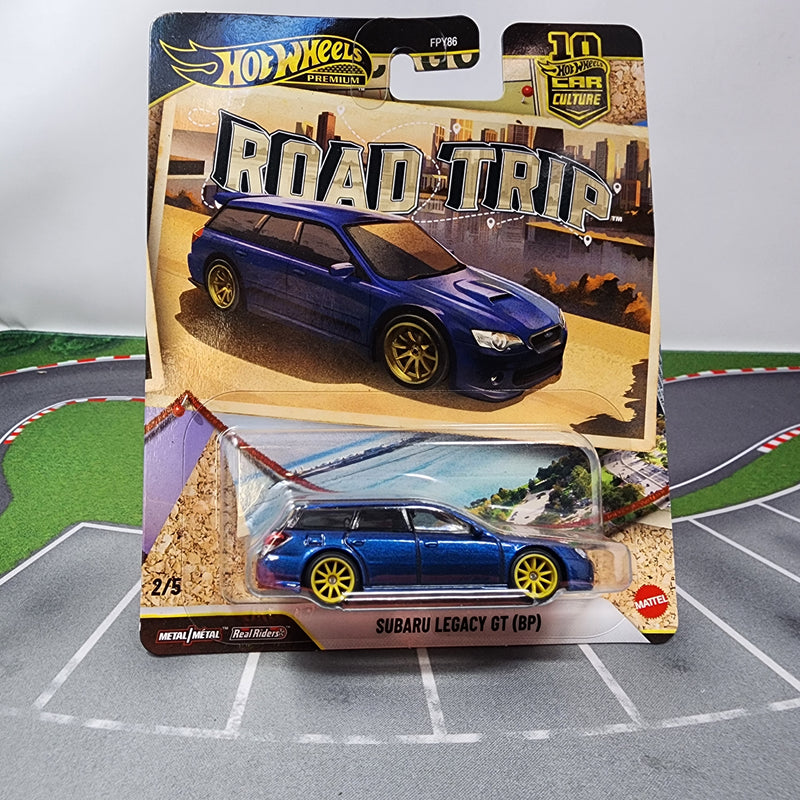 Subaru Legacy GT BP * Blue * 2026 Hot Wheels Car Culture ROAD TRIP