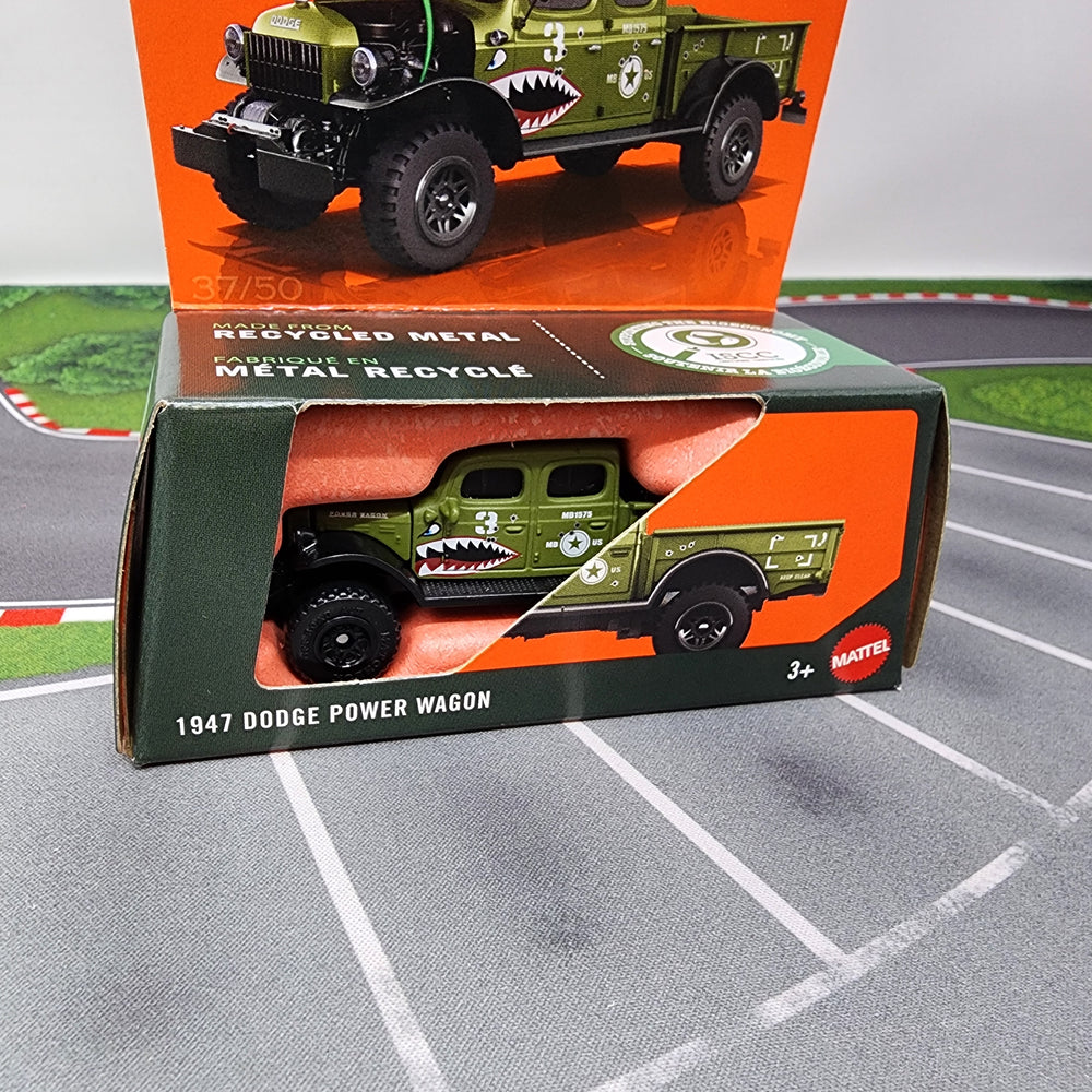 1947 Dodge Power Wagon * Green * 2026 Matchbox Moving Parts Case P