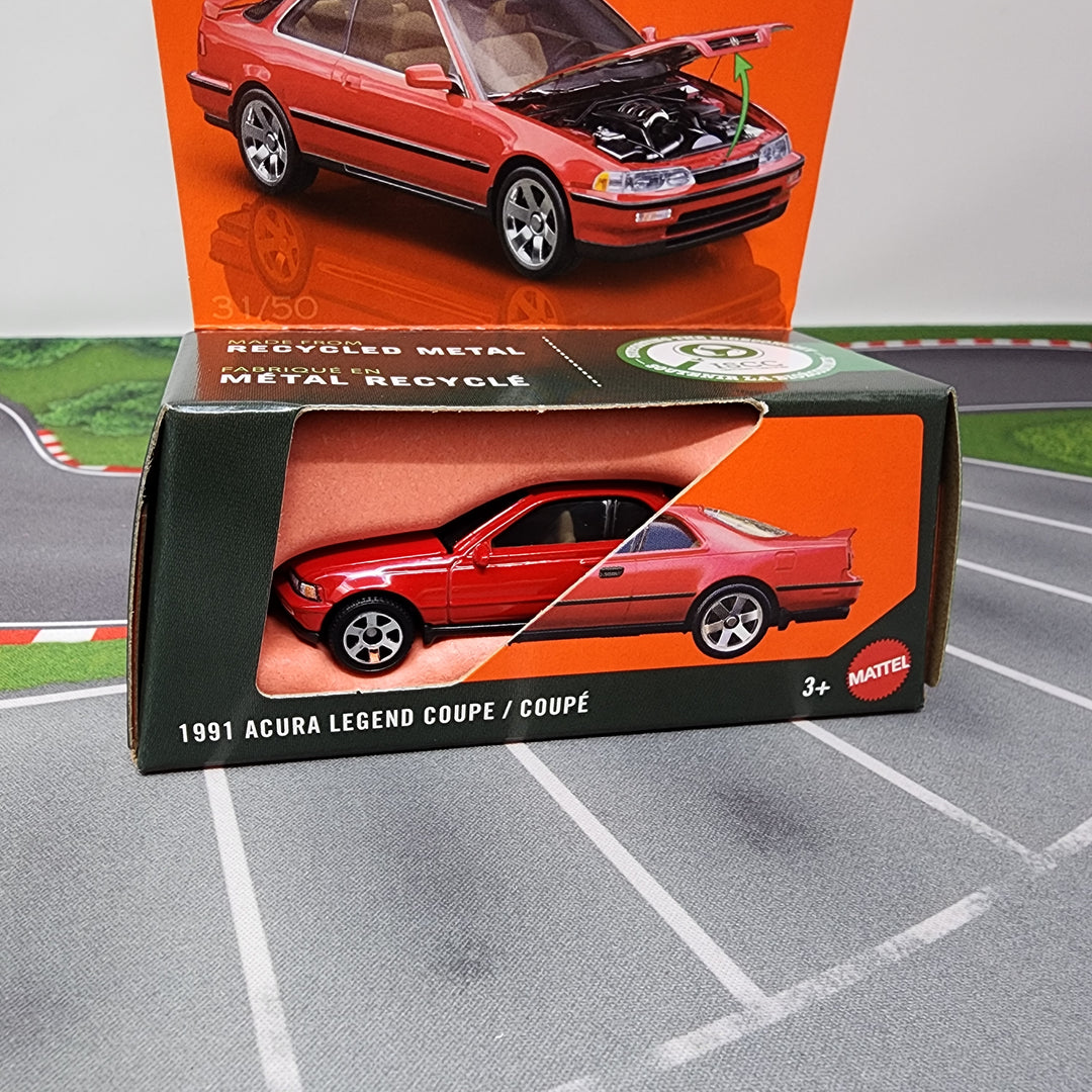 1991 Acura Legend Coupe * RED * 2026 Matchbox Moving Parts Case P