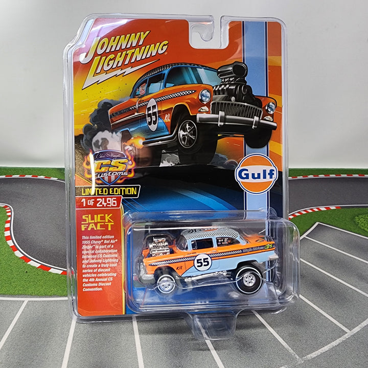 1955 Chevy Bel Air GULF * Johnny Lightning Limited Edition