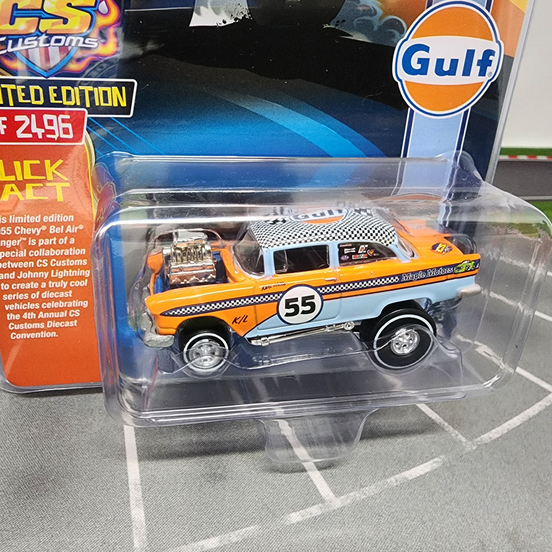 1955 Chevy Bel Air GULF * Johnny Lightning Limited Edition