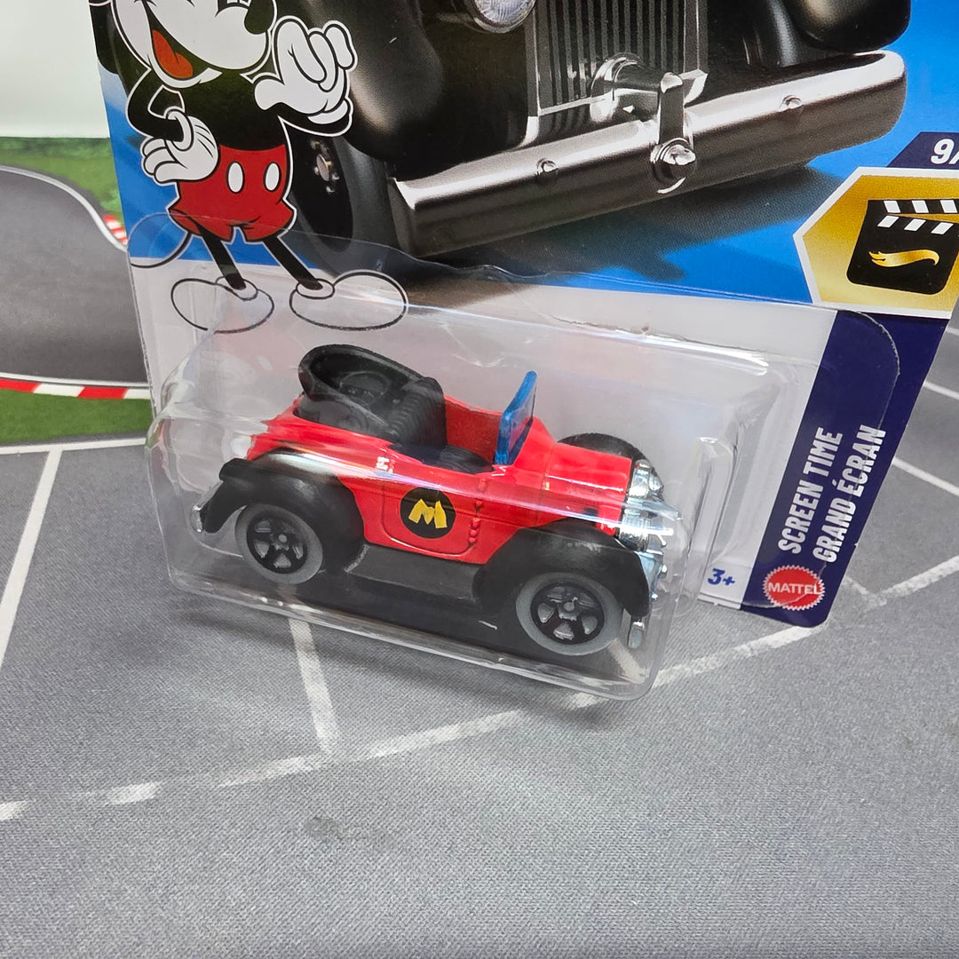L*a様 CHALLENGER Mickey M Mickey Mouse Car #236 * 2026 Hot Wheels NEW! Case N