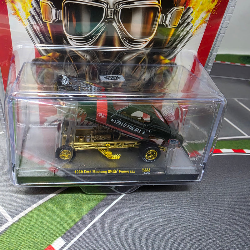 1969 Ford Mustang NHRA Funny Car * CHASE GOLD * M2 Machines NHRA