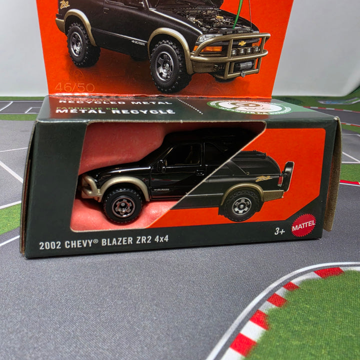 2002 Chevy Blazer ZR2 4x4 * 2026 Matchbox Moving Parts Case R