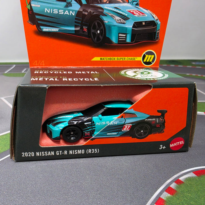 SUPER CHASE * 2020 Nissan GT-R Nismo R35 * 2026 Matchbox Moving