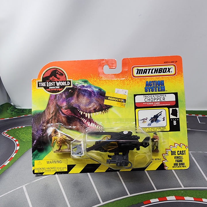 Matchbox Vintage 1997 Jurassic Park The Lost World Tracker/Trapper