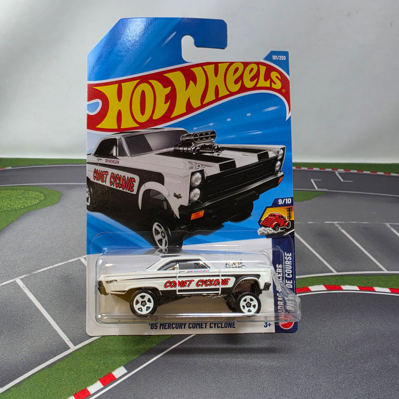 65 Mercury Comet Cyclone #191 * WHITE * 2026 Hot Wheels NEW! Case