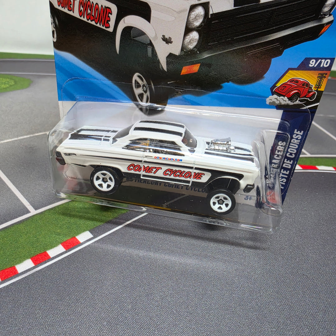 65 Mercury Comet Cyclone #191 * WHITE * 2026 Hot Wheels NEW! Case
