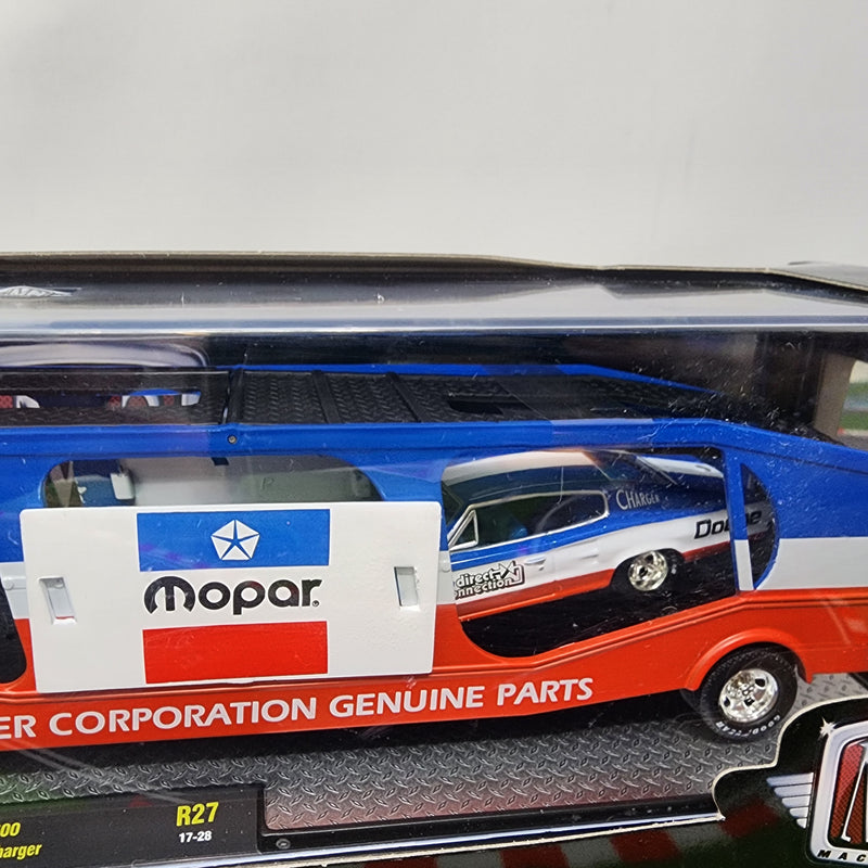 1969 Dodge L600 & 1965 Dodge Charger * M2 Machines Haulers