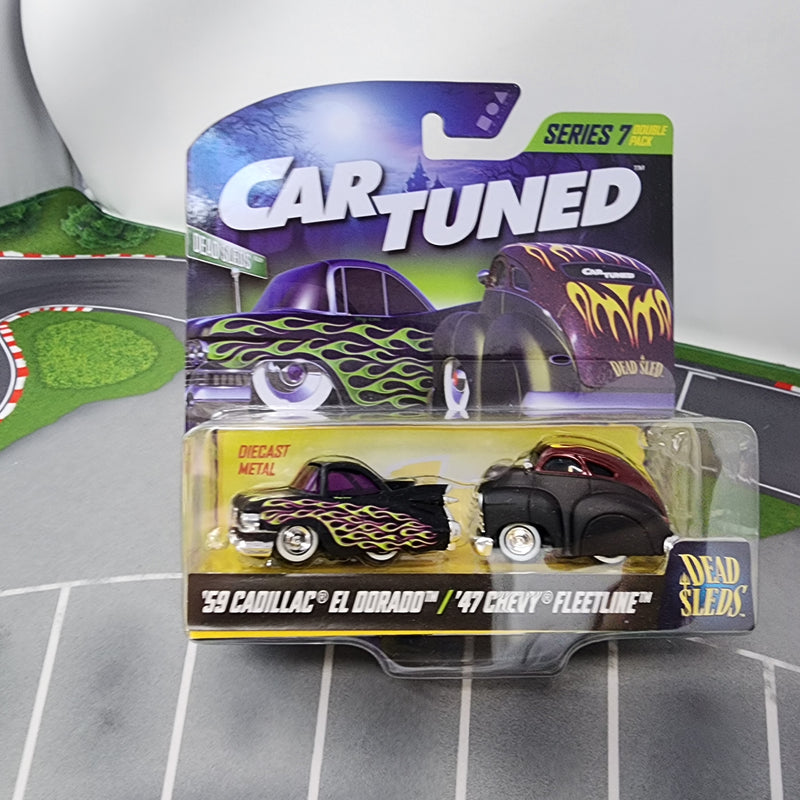 59 Cadillac El Dorado & '47 Chevy Fleetline Dead Sleds * Car Tuned