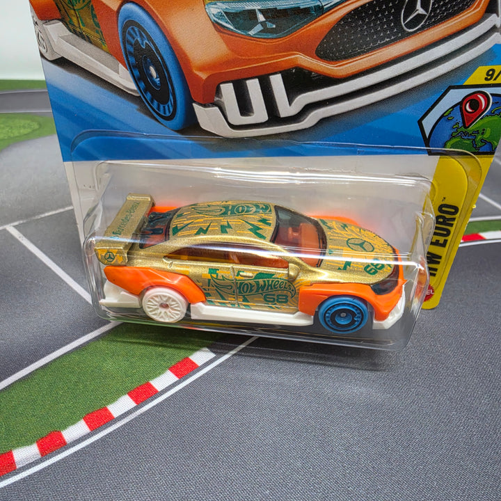 Mercedes-Benz CLA HW #181 * Gold/Orange * 2026 Hot Wheels NEW