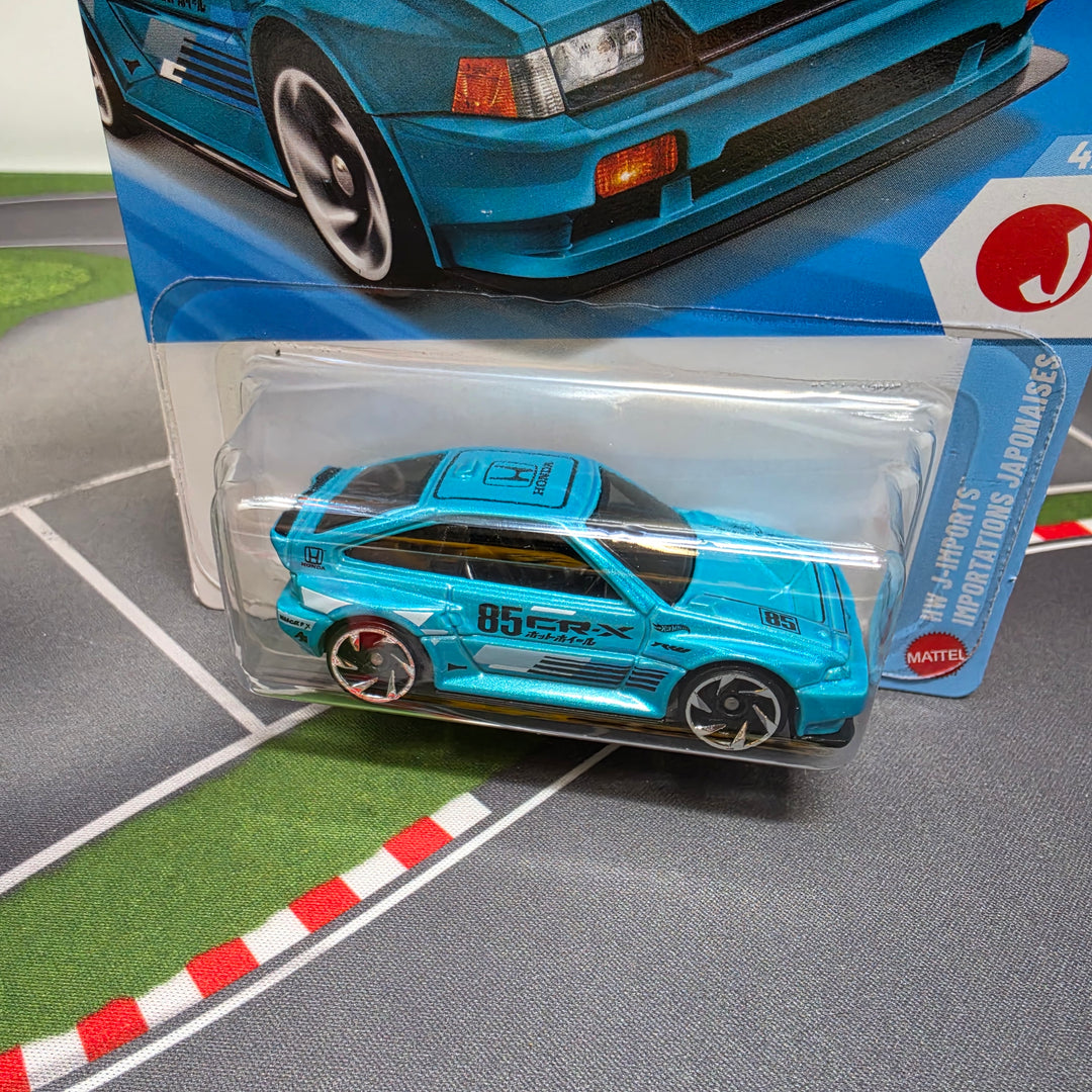 1985 Honda CR-X #89 * Teal * 2026 Hot Wheels NEW! Case Q