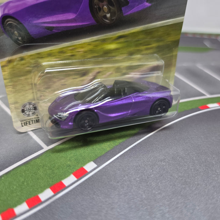 2019 McLaren 720S Spider #125 * PURPLE * 2026 Matchbox Basic Case