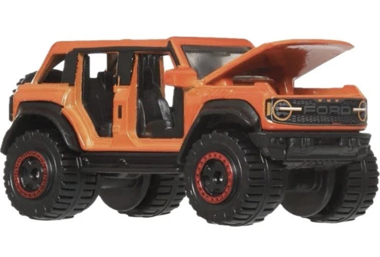 2024 Ford Bronco Raptor * Orange * 2026 Matchbox Moving Parts Case