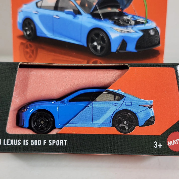 2024 Lexus IS 500 F Sport * BLUE * 2026 Matchbox Moving Parts Case