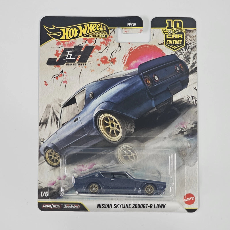 Nissan Skyline 2000GT-R LBWK * 2026 Hot Wheels Car Culture Japan Historics 5 * Case P