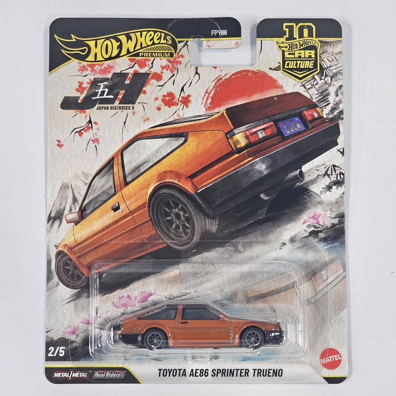 Toyota AE86 Sprinter Trueno * 2026 Hot Wheels Car Culture Japan Historics 5 * Case P