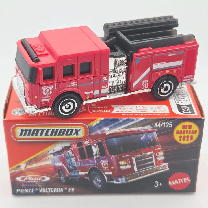 Pierce Volterra EV #44 * 2026 Matchbox Power Grabs Case F