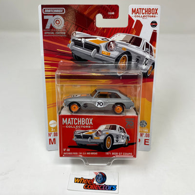 1971 MGB GT Coupe * 2023 Matchbox Collectors 70th Special Edition Case S