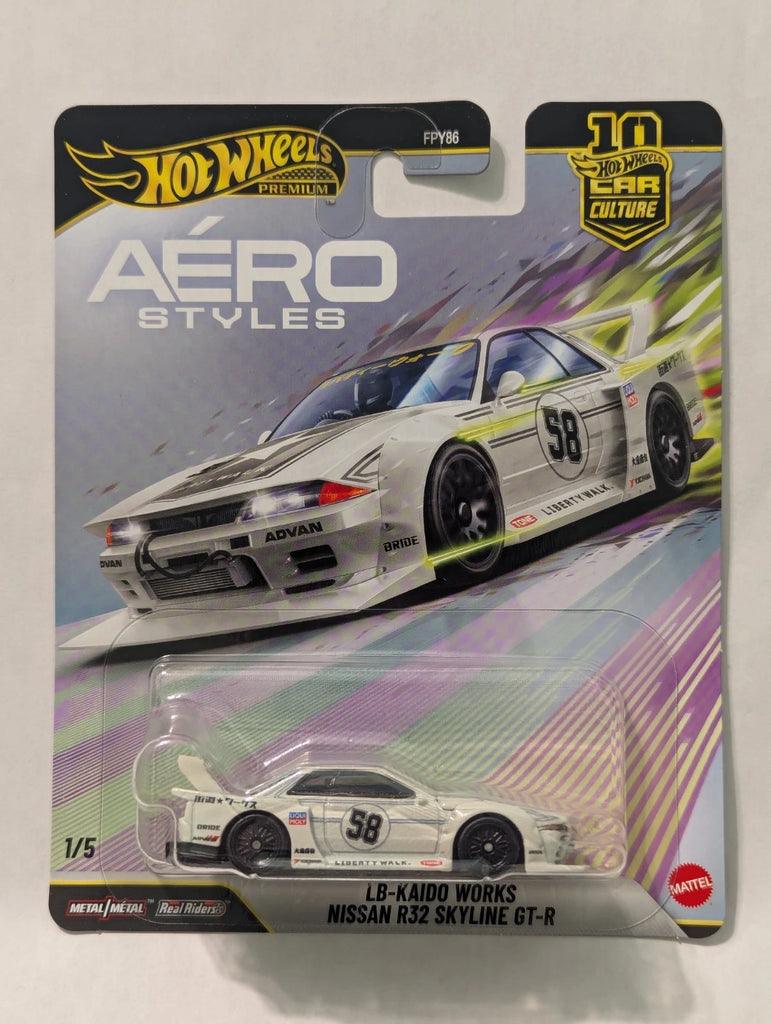 LB Kaido Nissan R32 Skyline GT-R * Hot Wheels Car Culture Aero