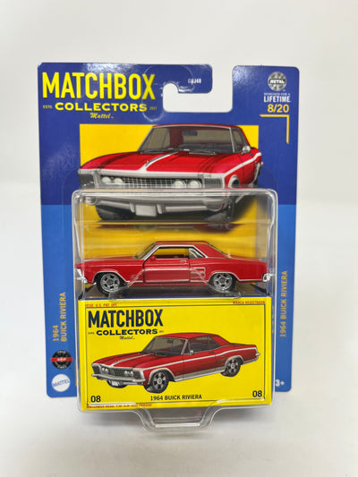 1964 Buick Riviera * RED * 2024 Matchbox Collectors Series Case W