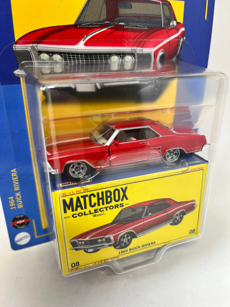 1964 Buick Riviera * RED * 2024 Matchbox Collectors Series Case W