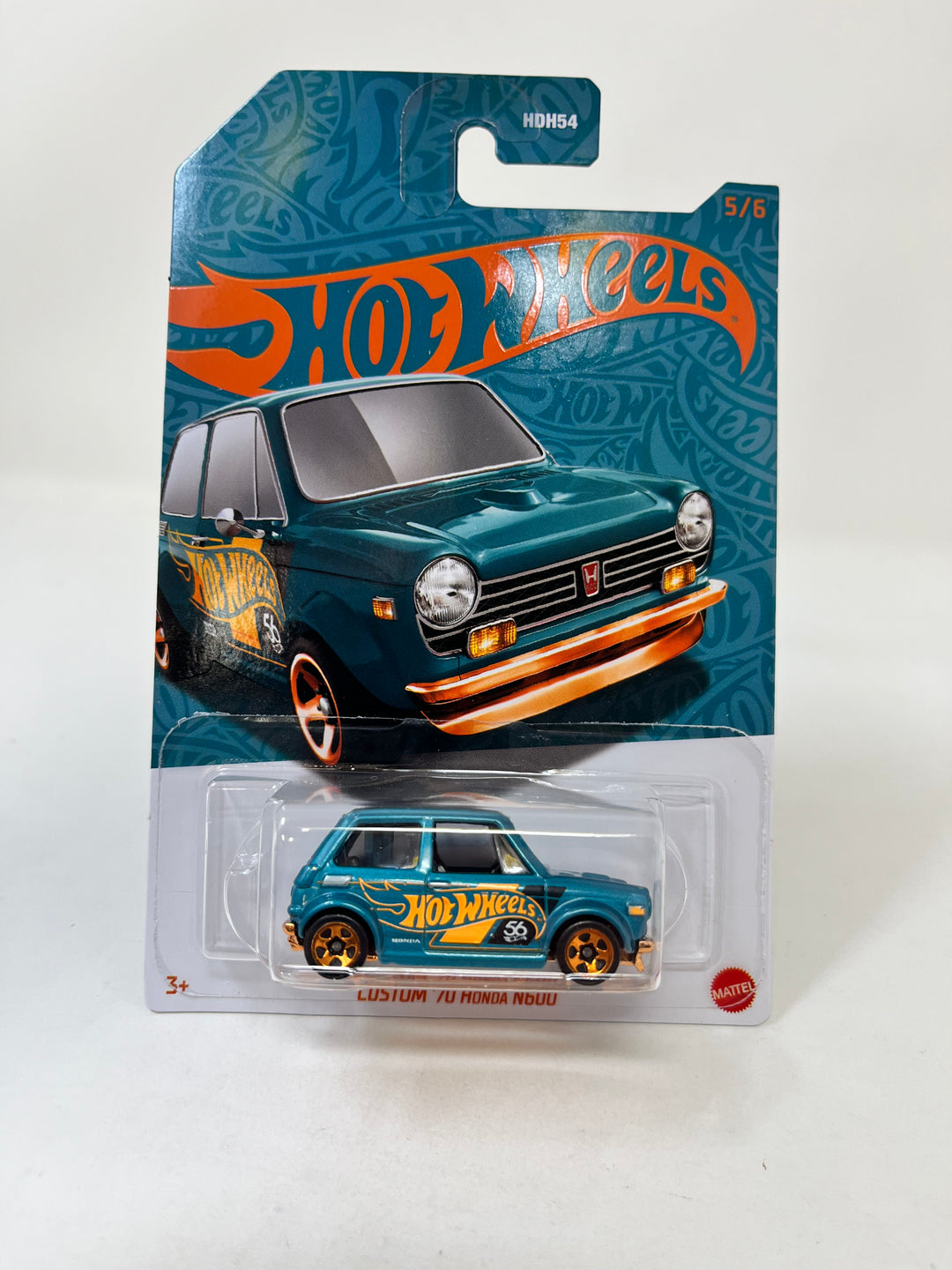 Custom 70 Honda N600 5 2024 Hot Wheels Pearl Chrome 56th Anniver Wheelcollectors LLC