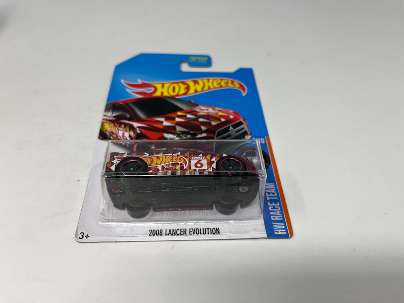 2008 Lancer Evolution * Red Kmart Only * 2015 Hot Wheels