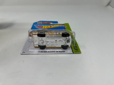 '71 Datsun Bluebird 510 Wagon #202 * 2020 Hot Wheels * Yellow