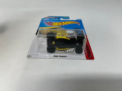 Bone Shaker #306 * 2017 Hot Wheels * Yellow Forza