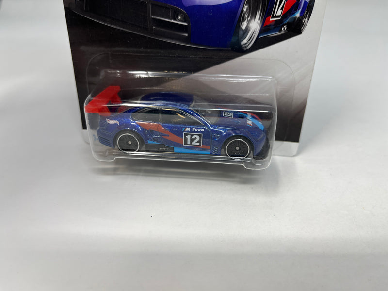 BMW M3 GT2 * Blue * Hot Wheels Walmart BMW Series