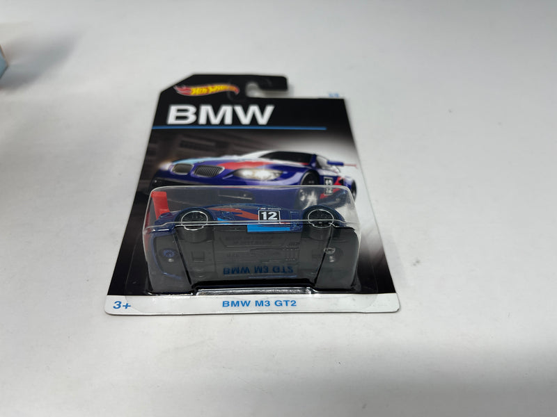 BMW M3 GT2 * Blue * Hot Wheels Walmart BMW Series