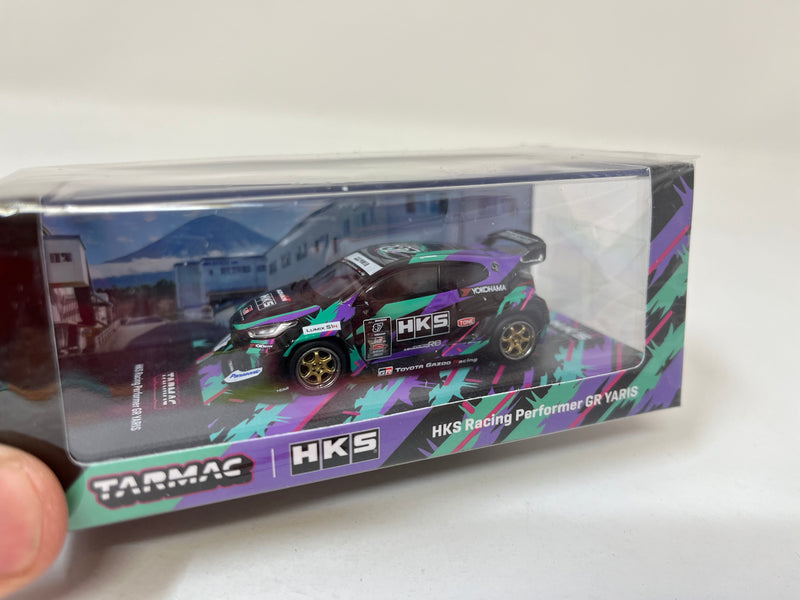 HKS Racing Performer GR Yaris * Tarmac Works 1:64 scale Hobby 64