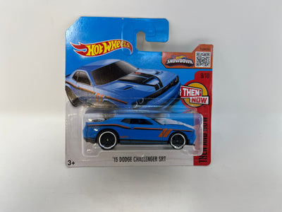 Short Card * '15 Dodge Challenger SRT * 2016 Hot Wheels * BLUE