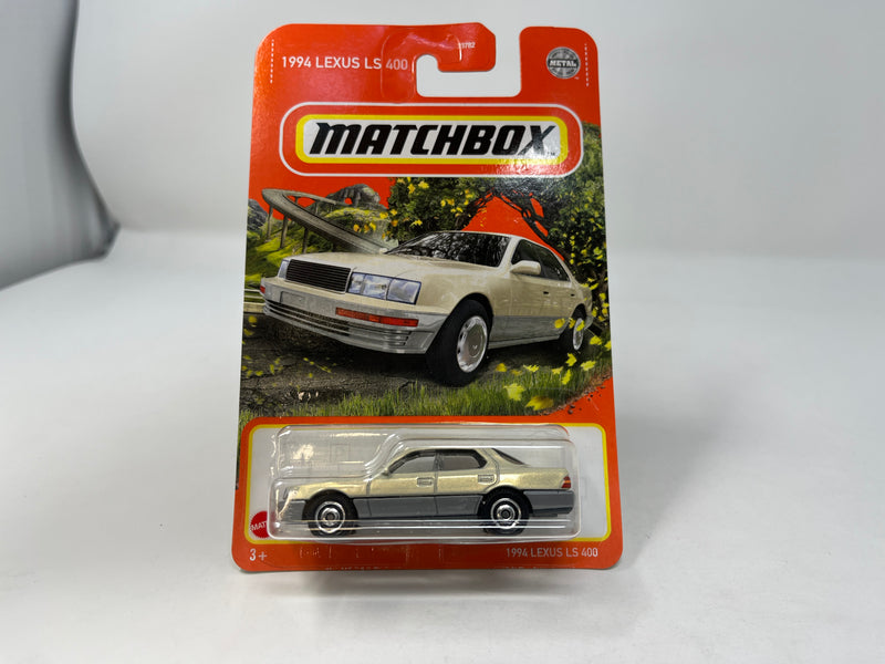 1994 Lexus LS 400 * Matchbox Basic Series * Gold/Grey