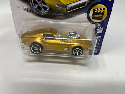 '68 Corvette Gas Monket Garage #99 * 2017 Hot Wheels * Gold