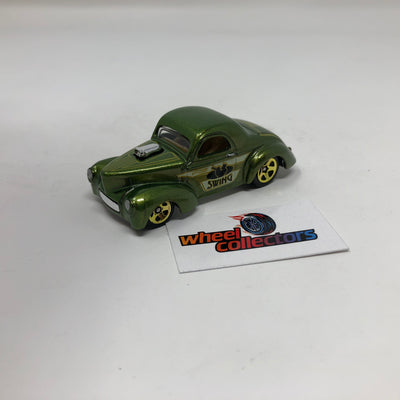 Custom '41 Willys Coupe * Hot Wheels Loose 1:64 Scale Diecast Model