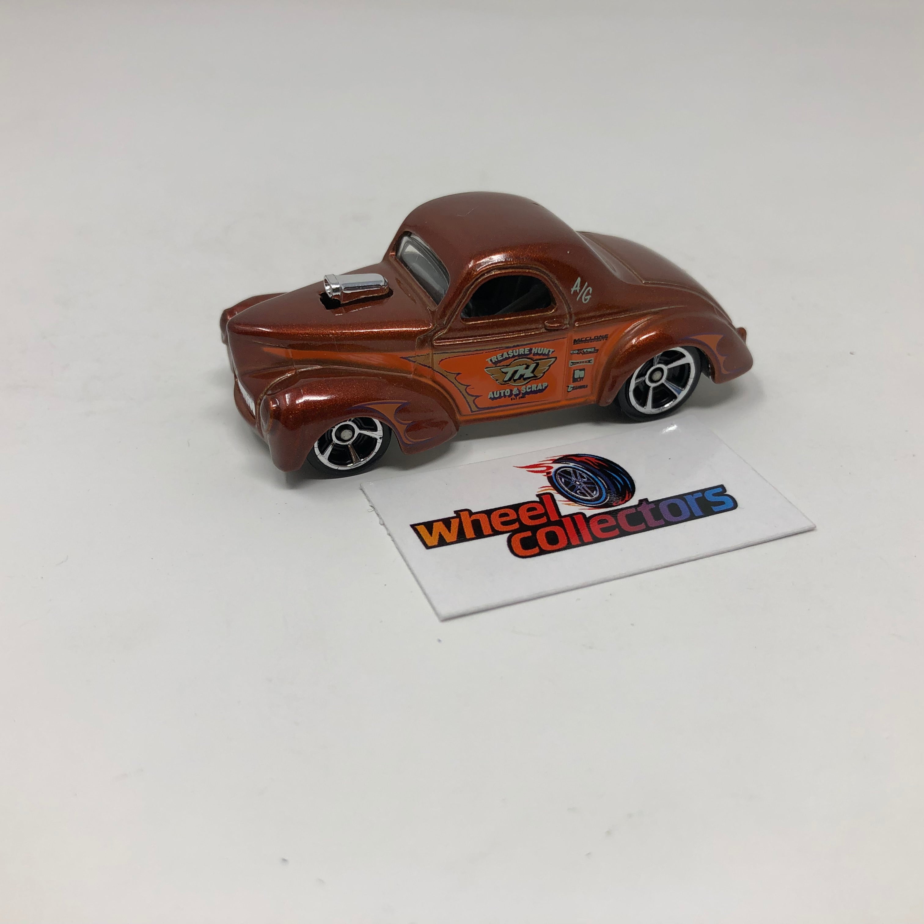 Custom '41 Willys Coupe * Hot Wheels Loose 1:64 Scale Diecast Model ...