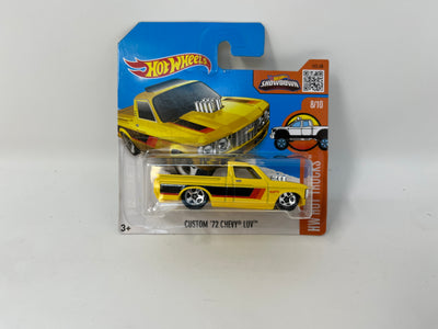 Custom '72 Chevy LUV * 2016 Hot Wheels * Yellow