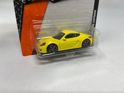 '14 Porsche Cayman * Matchbox Basic Series * Yellow