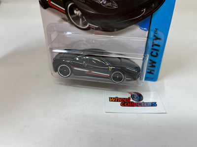 Ferrri 458 Italia #35 * BLACK * 2014 Hot Wheels