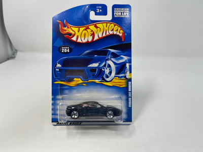 Ferrari 360 Modena #204 * Black w/ 5sp Rims * 2001 Hot Wheels