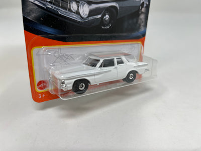 1962 Plymouth Savoy #54 * Matchbox Basic Series * White