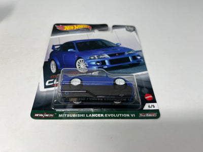 Mitsubishi Lancer Evolution VI * Hot Wheels MODERN CLASSICS 3 Car Culture