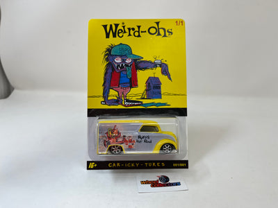 Dairy Delivery Weird-Ohs * Hot Wheels Car-Icky-Tures 1/1 Custom