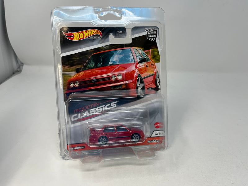 Volkswagen Jetta MK3  * RED * Hot Wheels Car Culture Modern Classics